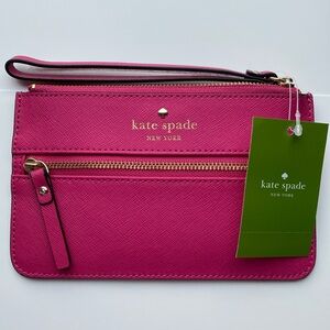 Kate Spade: Mikas Pond Bee Wristlet (Sweetheart Pink)